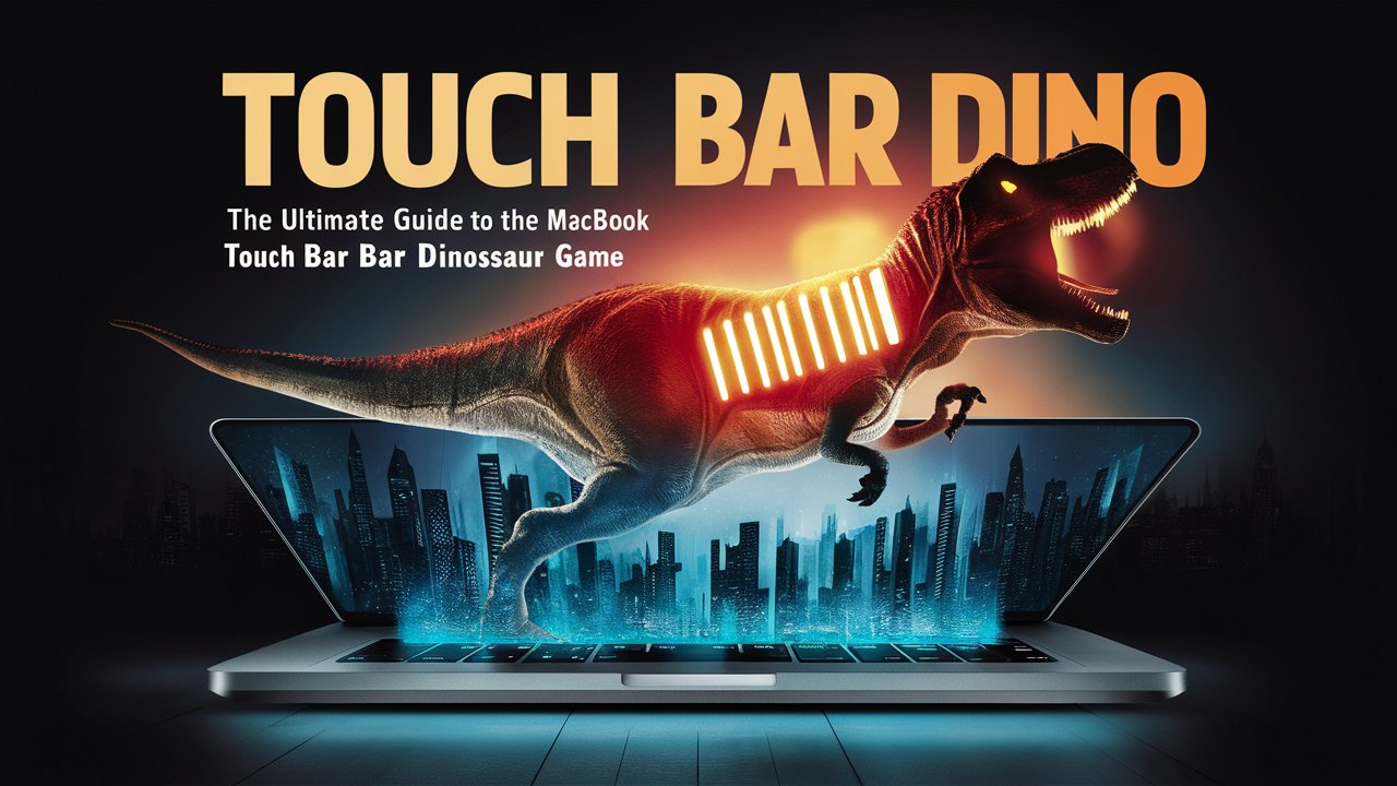 touch bar dino